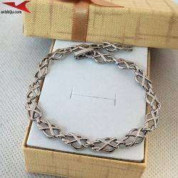 Гривна с платинено покритие