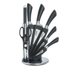 Комплект ножове 8 части със стойка Cheffinger  неръждаема стомана, въ