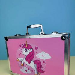 Комплект за рисуване 145 части в метален куфар