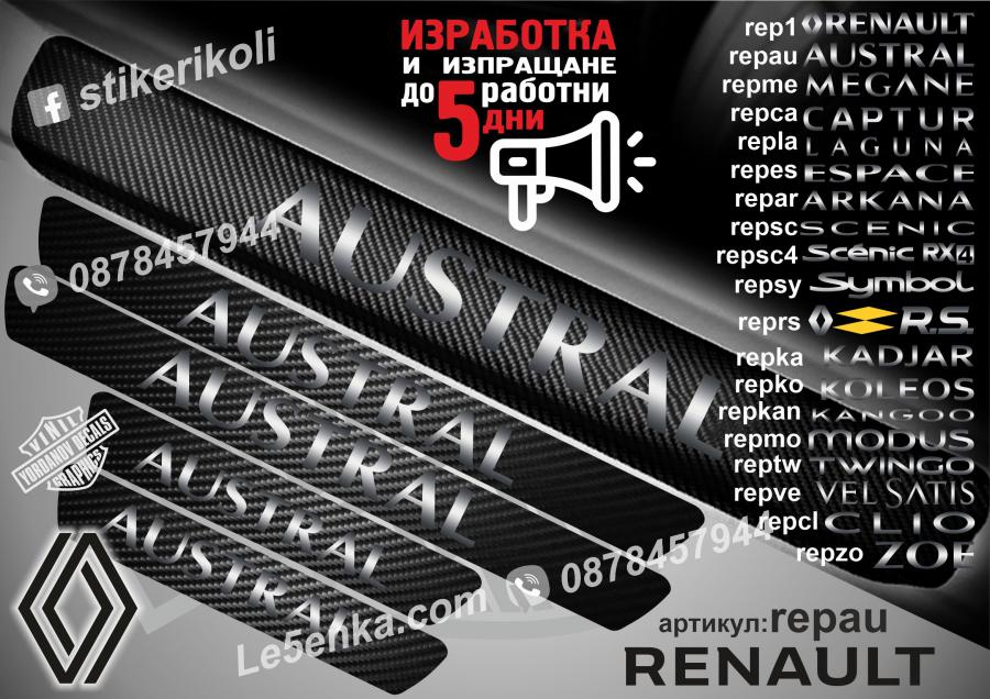 Renault Austral прагове от карбон