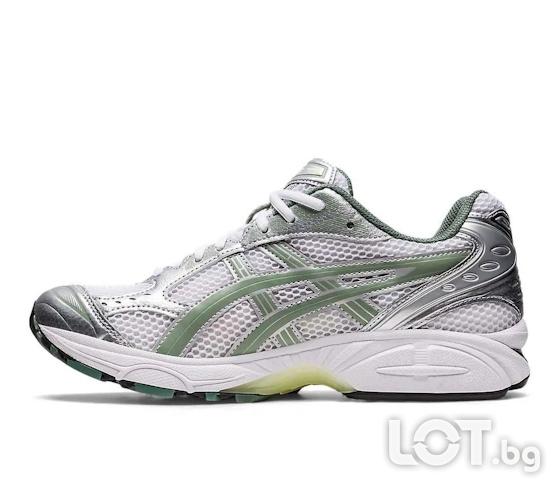 Asics Gel-kayano 14 White Pure Silver Slate Grey Sage