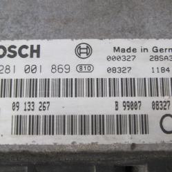 Компютър 0281001869 Bosch 09133267 Опел Астра г 2,0дти 98-04г Opel Ast