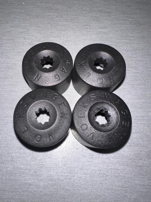 Капачки за секретни болтове за джанти на VW