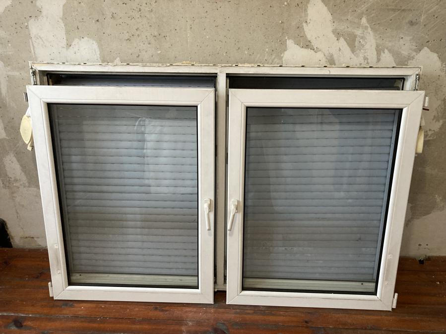 Употребявна PVC дограма - Прозорец  Комарник Външна ролетна щора