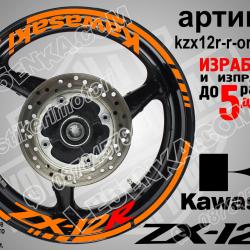 Kawasaki Zx-12r Orange