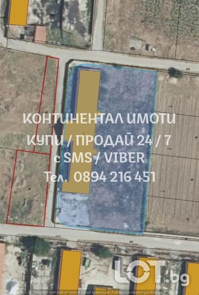 кодг 62062. Запазена тухлена стопанска сграда 780м2 в стопански двор -