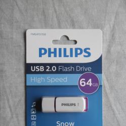 USB 2.0 Flash Drive Флашка Philips 64 GB.