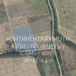 кодл 63146. Нива 7дка, кат 3-та с лице на селски път 75м2 на втора лин