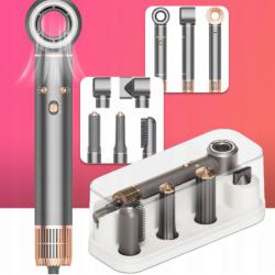 Мощен сешоар 5 в 1  бързо сушене и професионално стилизиране с йониза