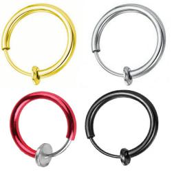 Обици имитация на пиърсинг