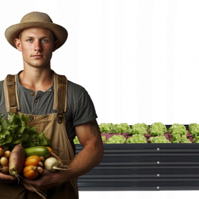 Леха за зеленчуци и цветя - елегантно решение за всяка градина - антра