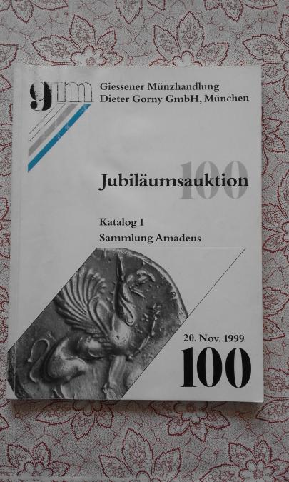 Auction 100 Antike M nzen der Sammlung Amadeus 20 Nov. 1999