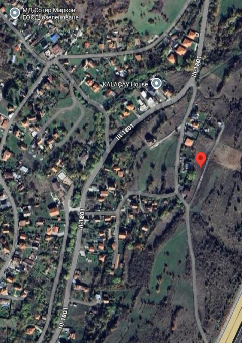 Парцел в с. Големо Бучино с площ 1095кв. м на 15 минути от София