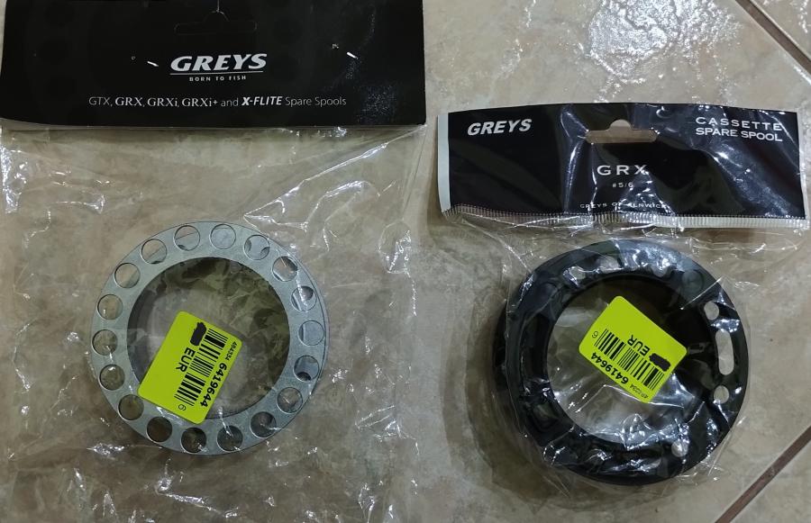 Greys G-cassette - резервни шпули за мухарски макари