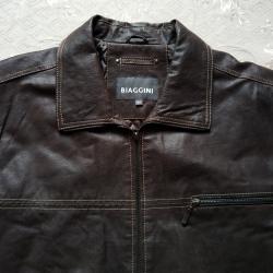 Мъжко кожено яке Biaggini - размер XL XXL