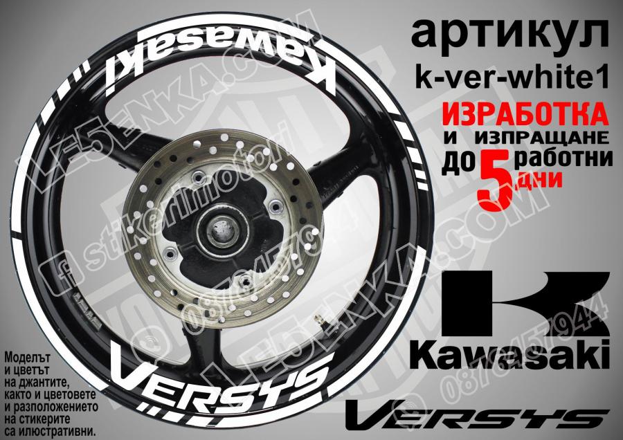 Kawasaki Versys White