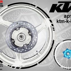 KTM Black кантове за джанти