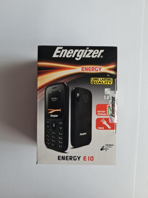 Продавам обикновен телефон с копчета Energizer Energy E10