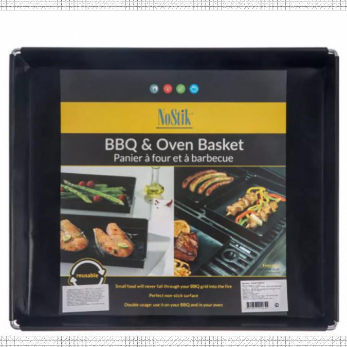 Тава за барбекю BBQ Nostik, 1.5л. 3л., до 260, черен, в кутия