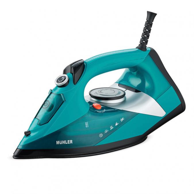 Парна ютия Muhler Si-2730c, 2700w, керамично покритие