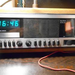 Eltex Ecr-22h radio-clock for installation in a bed - vintage 77