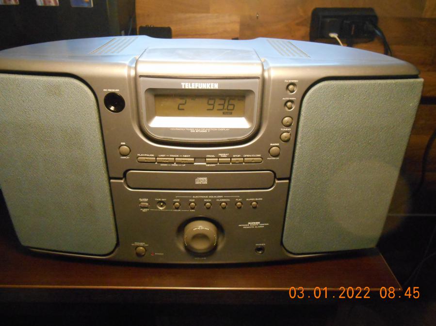 Telefunken cd studio 1 - Stereo Radio CD - Boombox 92