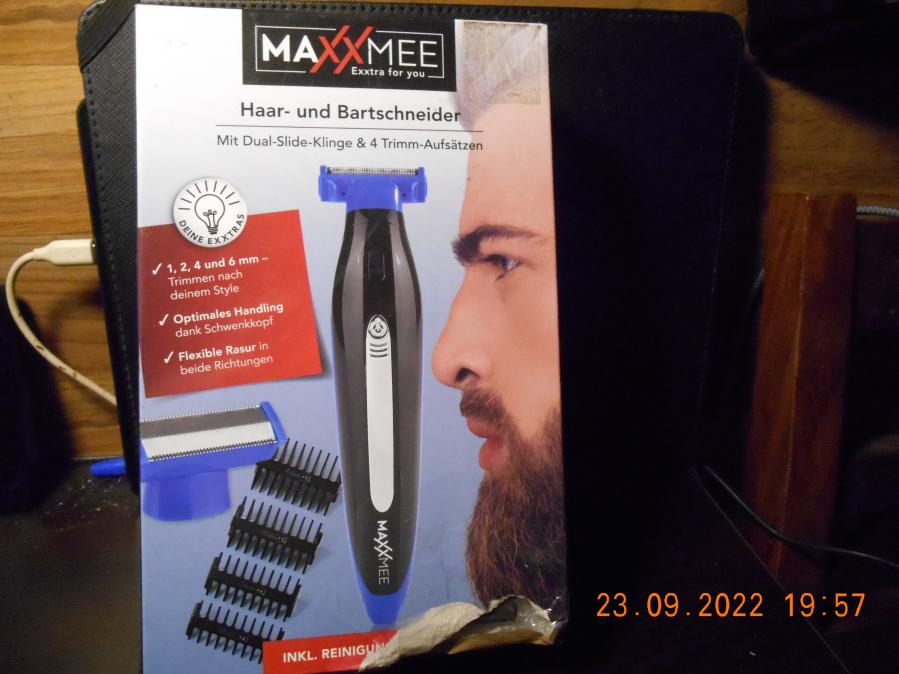 Maxxmee тример Solo Blade 7 части. 3.7v черна
