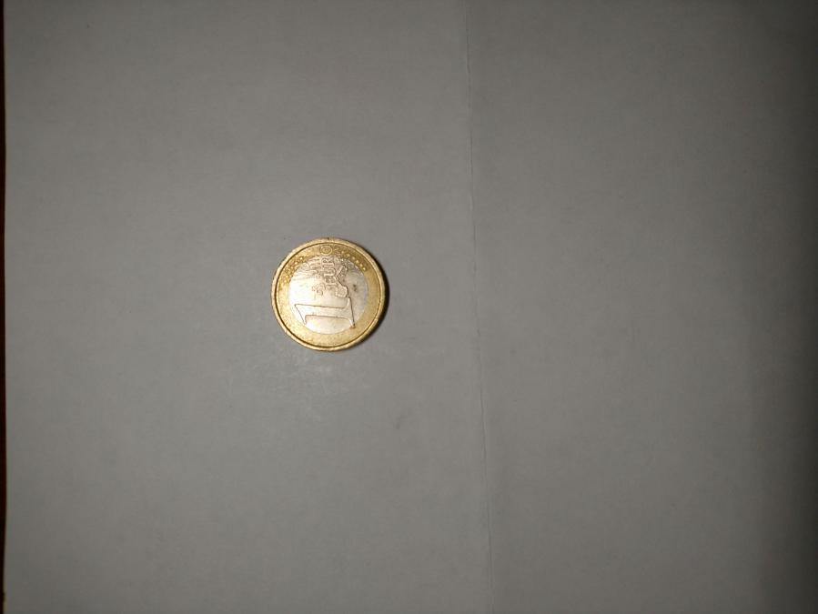 Монета 1 евро 2002 г.