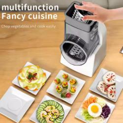 Мултифункционална електрическа резачка-ренде за зеленчуци