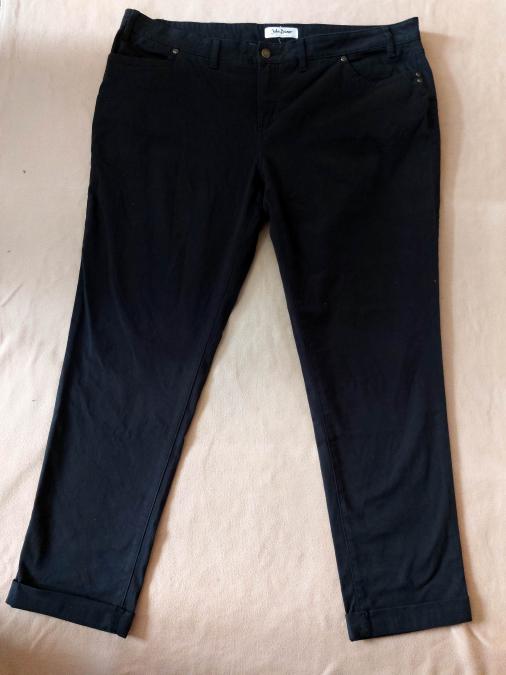 4XL Нови черни дънки John Baner