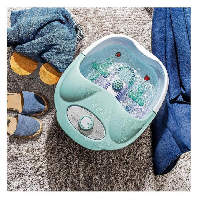 Масажна вана за крака First с вибрация и балонен масаж