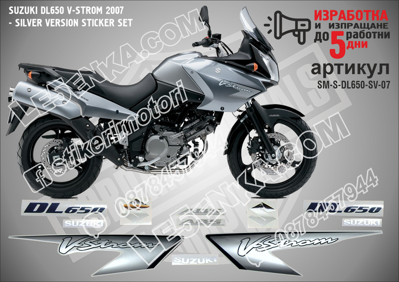 Suzuki Dl650 V-strom 2007 - Silver Version