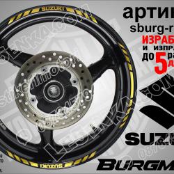 Suzuki Burgman Gold кантове за джанти