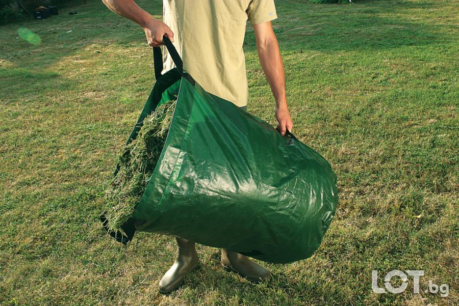 Градинска торба за сухи листа и трева