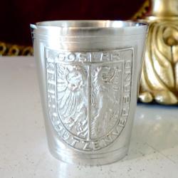 Калаена чаша за ракия, дракон.