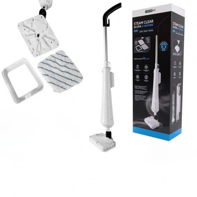 Парен моп Dictrolux Steam Clear  1300w мощност, унищожава до 99.9% от