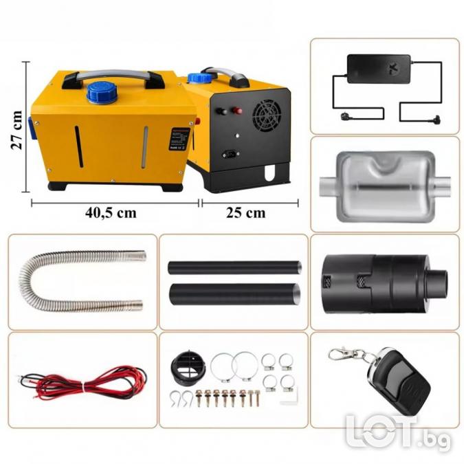 Дизелова печка 8 kW 12 24V - мощна топлина навсякъде