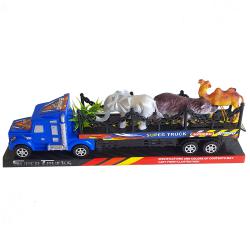 2901 Детски камион с 3 животни, 38см