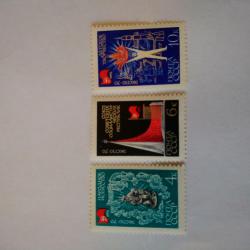Серия от 3 пощенски марки от Ссср 1970 г.