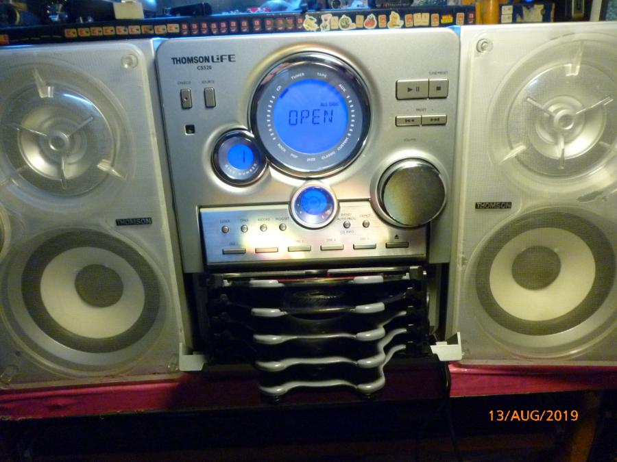 Thomson Life CS 520 audio system 5 CD aux