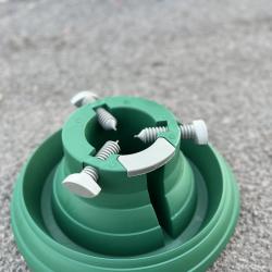 Стойка за коледна елха до 200 см. с воден резервуар ед. бройки