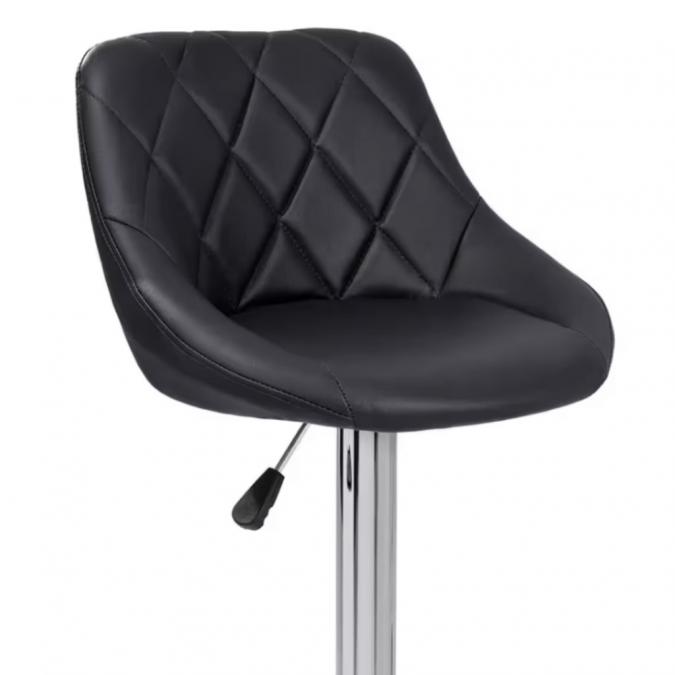 Бар стол с регулируема височина и въртяща функция  комфорт и стил за