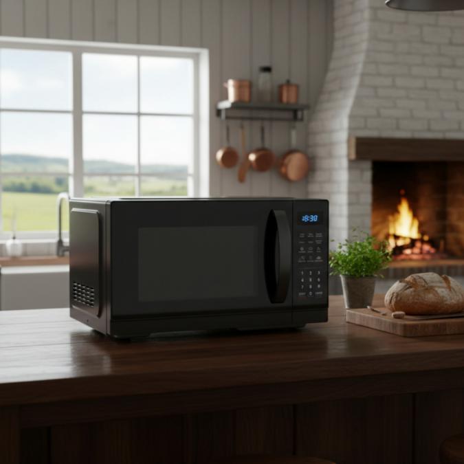 Микровълнова фурна Muhler Mo-7059d 25l, черна, дигитална