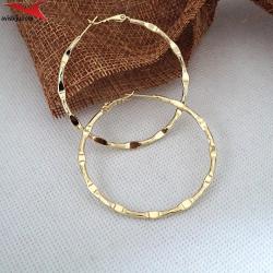 Обеци с 14К златно покритие