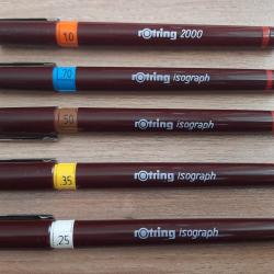 Рапидографи Rotring Isograf