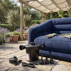 Електрическа помпа 2 в 1 - практична и удобна за надуване и изпускане