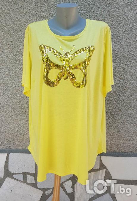 3XL Нова блуза Janina с пайети