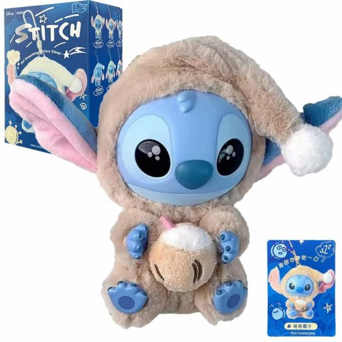 Сладка изненада с Miniso Stitch в пижама колекционерска фигурка 15 с