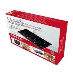 Двоен индукционен котлон Royalty Line Rl-dip4000.2 - 1400w 2000w, 80 C