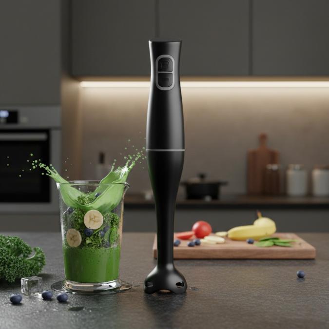 Ръчен пасатор Rosberg R51112o, 350w, 2 скорости, пластмасова пасираща